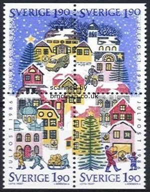 (image for) 1986 Christmas Stamps