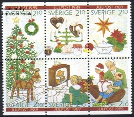 (image for) 1989 Christmas Stamps