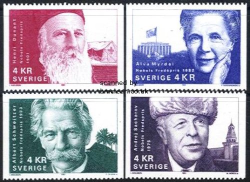 (image for) 1991 Nobel Peace Prize Winners