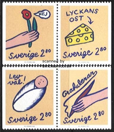 (image for) 1992 Greetings Stamps