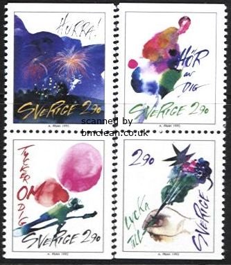 (image for) 1993 Greetings Stamps