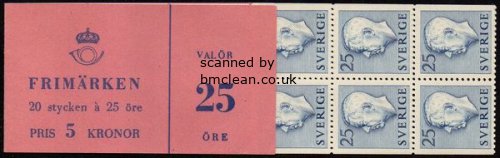 (image for) 1954 Gustaf VI Adolf (5 Kr Booklet)