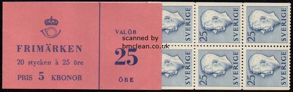 (image for) 1954 Gustaf VI Adolf (5 Kr Booklet)