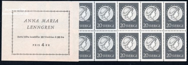 (image for) 1954 Anna Maria Lenngren (Booklet)