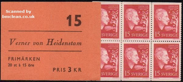 (image for) 1959 V. von Heidenstam (Booklet)