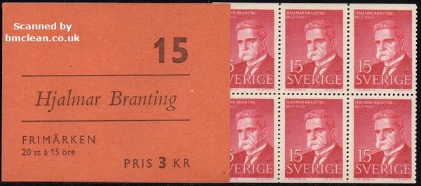 (image for) 1960 Hjalmar Branting (Booklet)