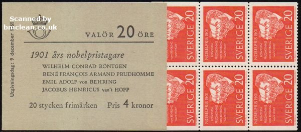 (image for) 1961 Nobel Prize Winners of 1901 (Booklet)