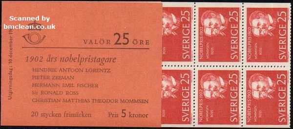 (image for) 1962 Nobel Prize Winners of 1902 (Booklet)