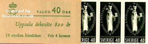 (image for) 1964 Archbishopric of Uppsala 4 Kr (Booklet)