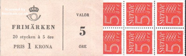 (image for) 1964 Numeral 1 Kr (Booklet)