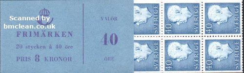 (image for) 1964 King Gustav VI Adolf 8 Kr (Booklet)