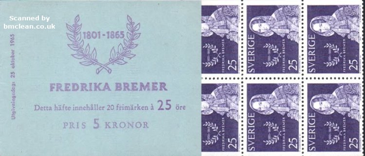 (image for) 1965 Fredrika Bremer (Booklet)