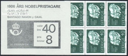 (image for) 1966 Nobel Prize Winners of 1906 8 Kr (Booklet)
