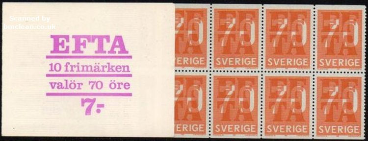 (image for) 1967 European Free Trade Association (Booklet)