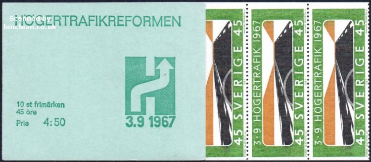 (image for) 1967 Drive on the Right 4.50 Kr (Booklet)
