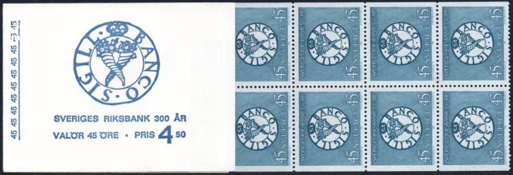 (image for) 1968 Bank of Sweden 4.50 Kr (Booklet)