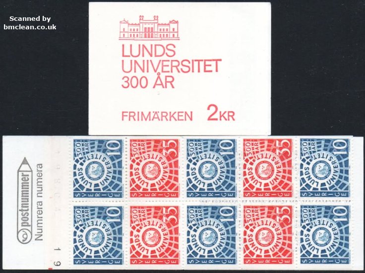 (image for) 1968 Anniversary of Lund University (Booklet)