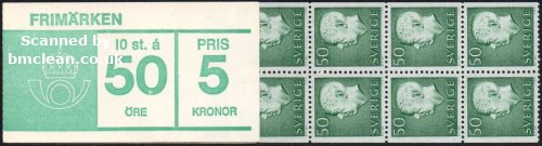 (image for) 1969 Gustaf VI Adolf 5 Kr (Green Booklet)