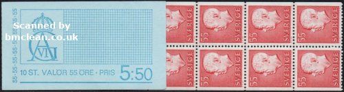 (image for) 1969 Gustaf VI Adolf 5.50 Kr (Booklet)