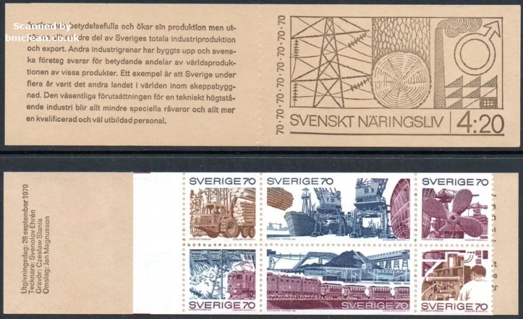 (image for) 1970 Trade & Industry - Swe (Booklet)