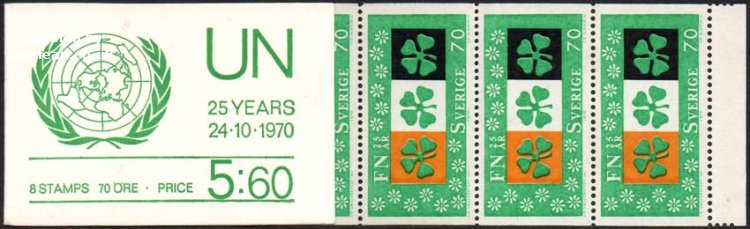 (image for) 1970 United Nations 5.60 Kr Eng (Booklet)