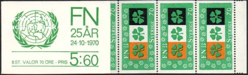 (image for) 1970 United Nations 5.60 Kr Swe (Booklet)