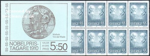 (image for) 1970 Nobel Prize Winners of 1910 5.50 Kr (Booklet)