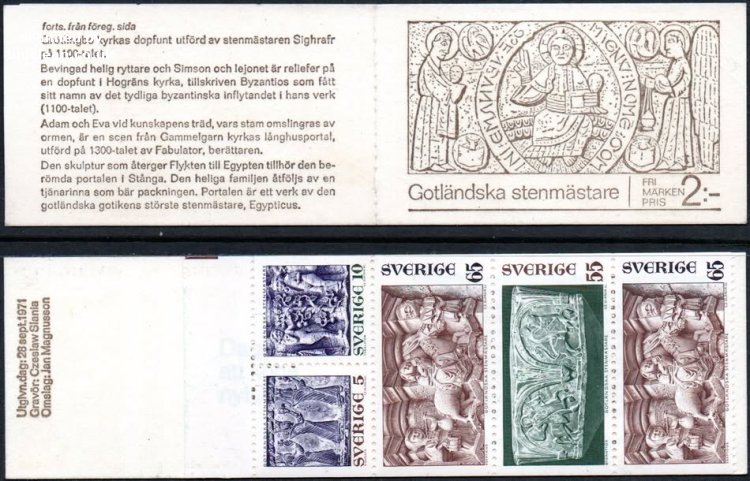 (image for) 1971 Gotland Stone Masons (Booklet)