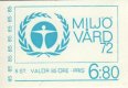 (image for) 1972 UN Environment Conservation 6.80 Kr (Booklet)