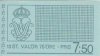 (image for) 1973 Gustaf VI Adolf 7.50 Kr (Booklet)