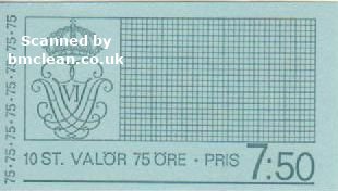 (image for) 1973 Gustaf VI Adolf 7.50 Kr (Booklet)