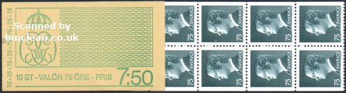(image for) 1974 Carl XVI Gustav 7.50 Kr (Booklet)