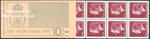 (image for) 1976 Carl XVI Gustav 10.00 Kr (Booklet)