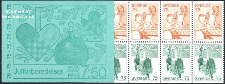 (image for) 1977 Christmas 7.50 Kr (Booklet)