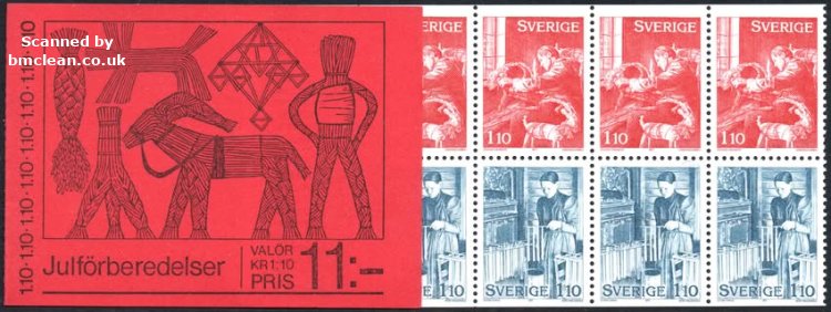 (image for) 1977 Christmas 11.00 Kr (Booklet)
