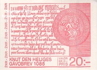 (image for) 1985 Saint Canute's Gift (Booklet)