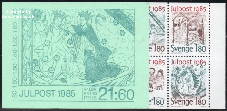 (image for) 1985 Christmas Stamps (Booklet)