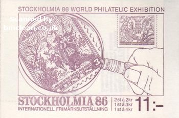 (image for) 1986 Stockholmia 86 - 4th issue (Booklet)