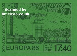 (image for) 1986 Europa - Nature Conservation (Booklet)