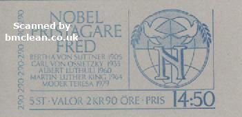 (image for) 1986 Nobel Prize Winners - Peace Prize (Booklet)