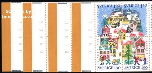 (image for) 1986 Christmas (4 x Booklets)