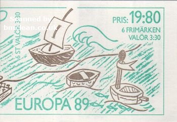 (image for) 1989 Europa - Toys & Games (Booklet)