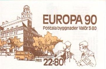 (image for) 1990 Europa - Post Offices (Booklet)