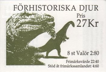 (image for) 1992 Prehistoric Animals (Booklet)