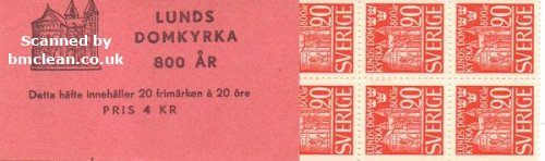 (image for) 1946 Lund Cathedral 4.00 Kr (Booklet)