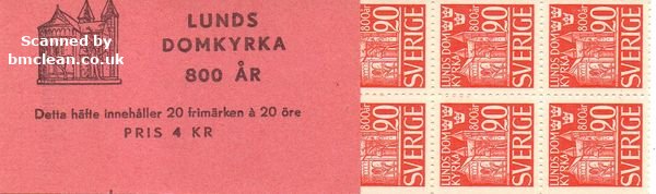 (image for) 1946 Lund Cathedral 4.00 Kr (Booklet)