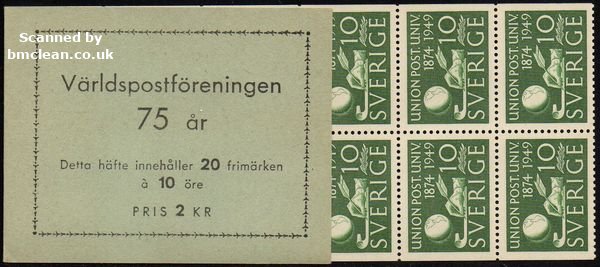 (image for) 1949 U.P.U. 2 Kr (Booklet)