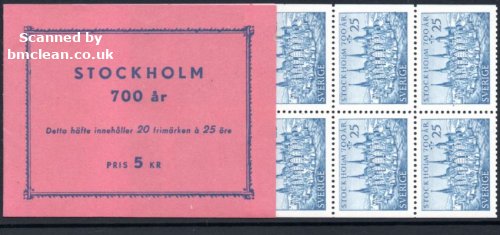 (image for) 1953 Anniversary of Stockholm (Booklet)