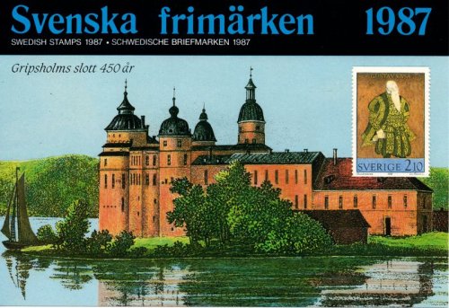 (image for) 1987 Swedish Stamp Year Pack