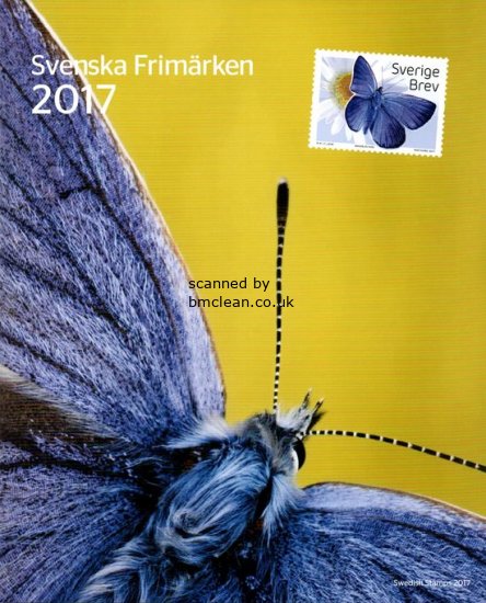 (image for) 2017 Swedish Year Pack (Stamp)